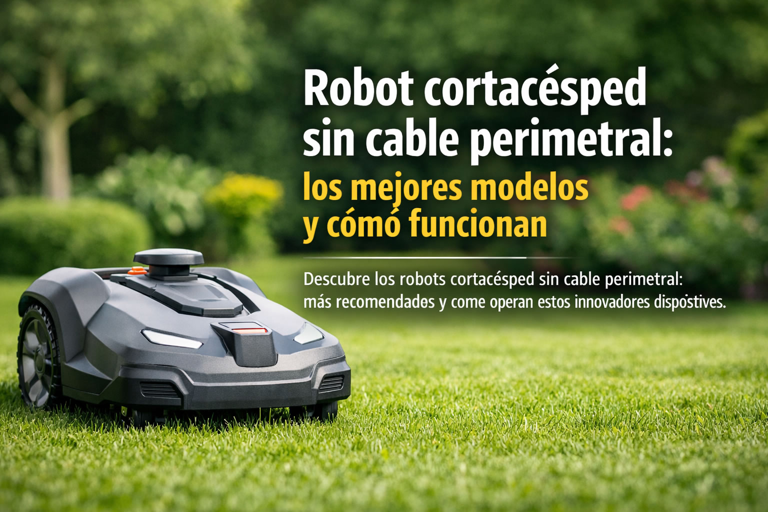 Robots corta cesped